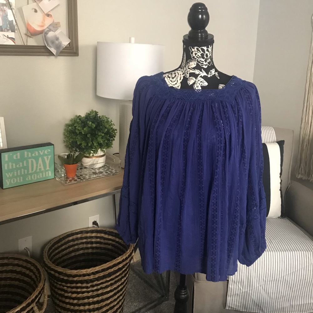 Billowing Peasant Style Top From Anthropologie.